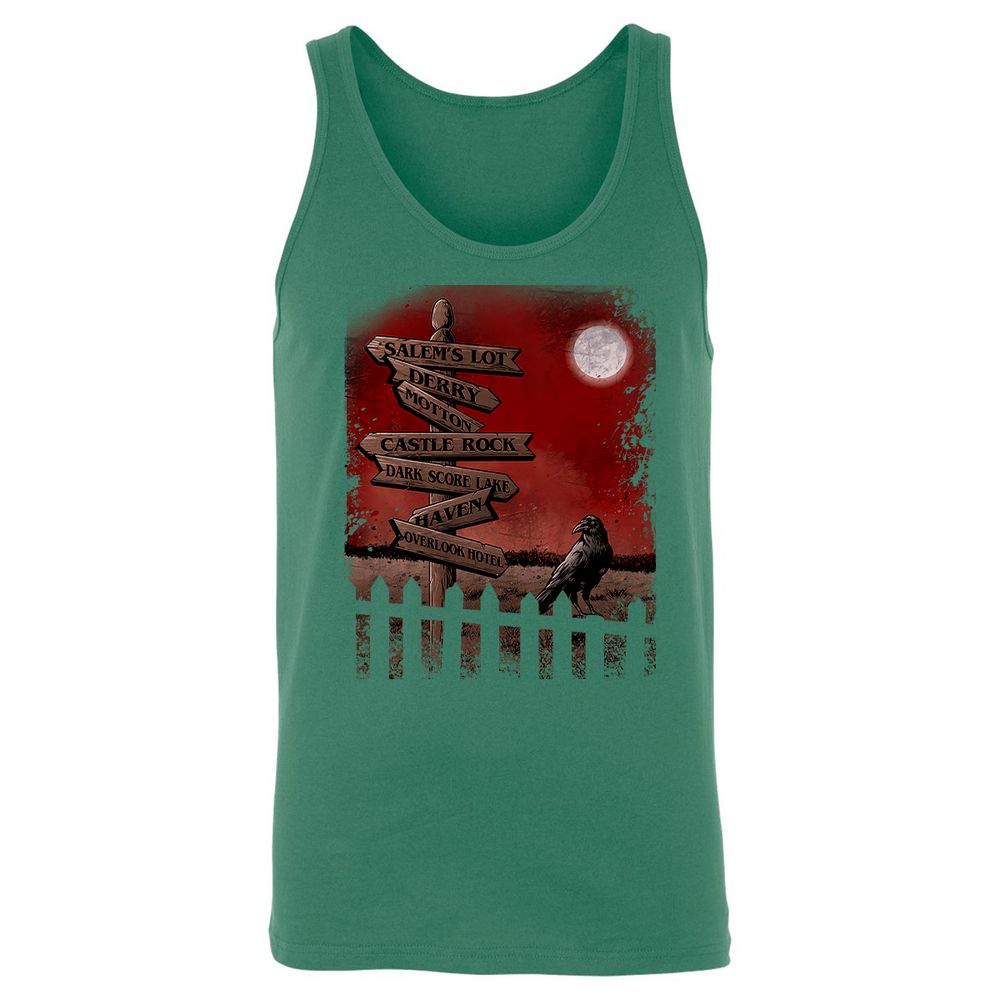 Unisex Jersey Tank - ZJTDVF34 - Kelly - 9
