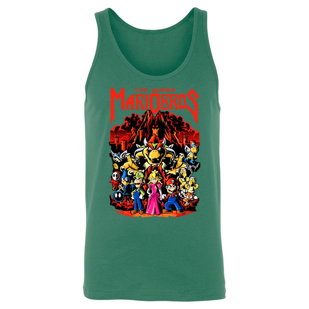 Unisex Jersey Tank - JDJ9BRS7 - Kelly - 9