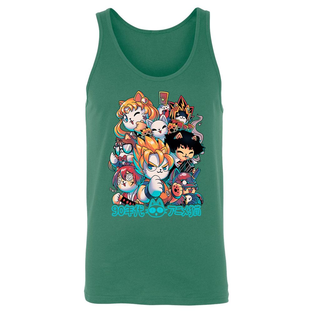 Unisex Jersey Tank - RF6XEQ45 - Kelly - 9