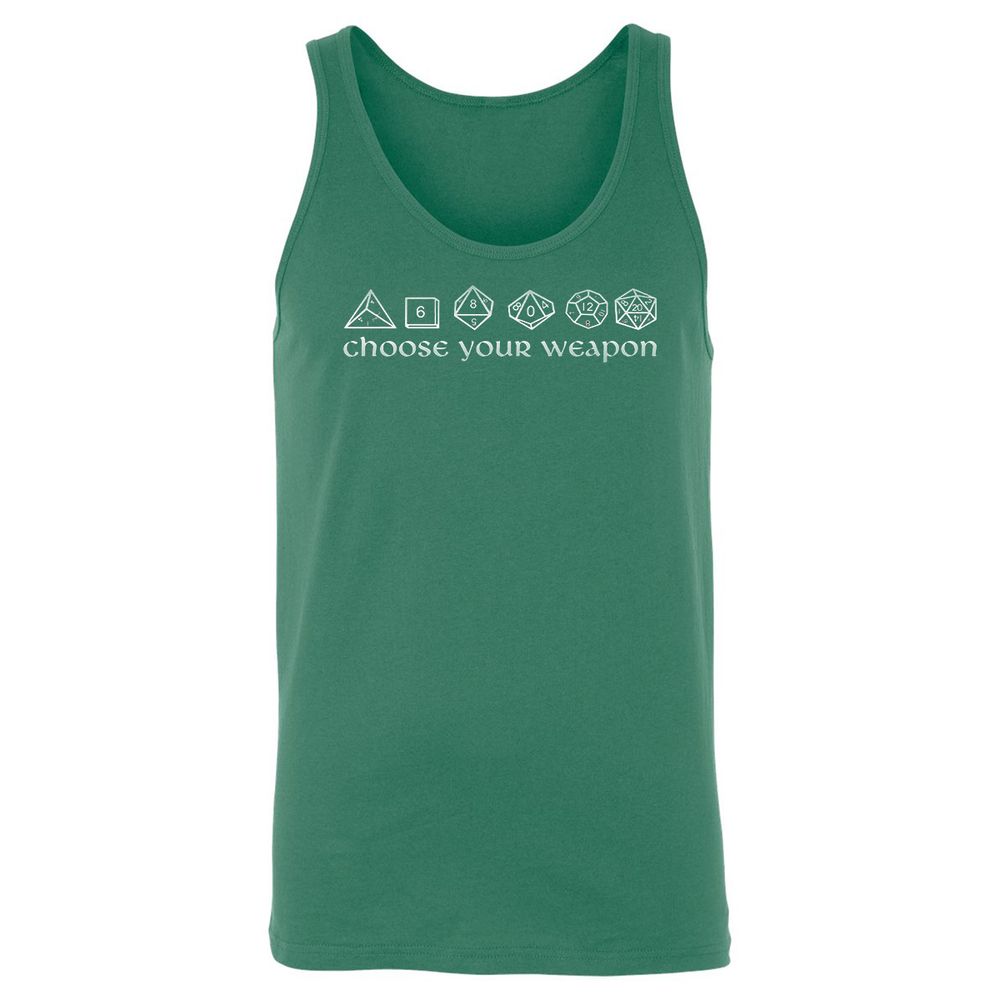 Unisex Jersey Tank - H2QSN9H3 - Kelly - 9