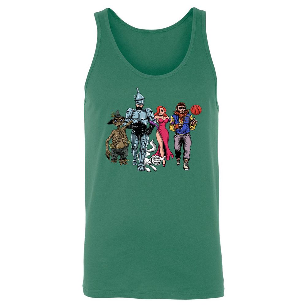 Unisex Jersey Tank - 4VWBQ1D4 - Kelly - 9