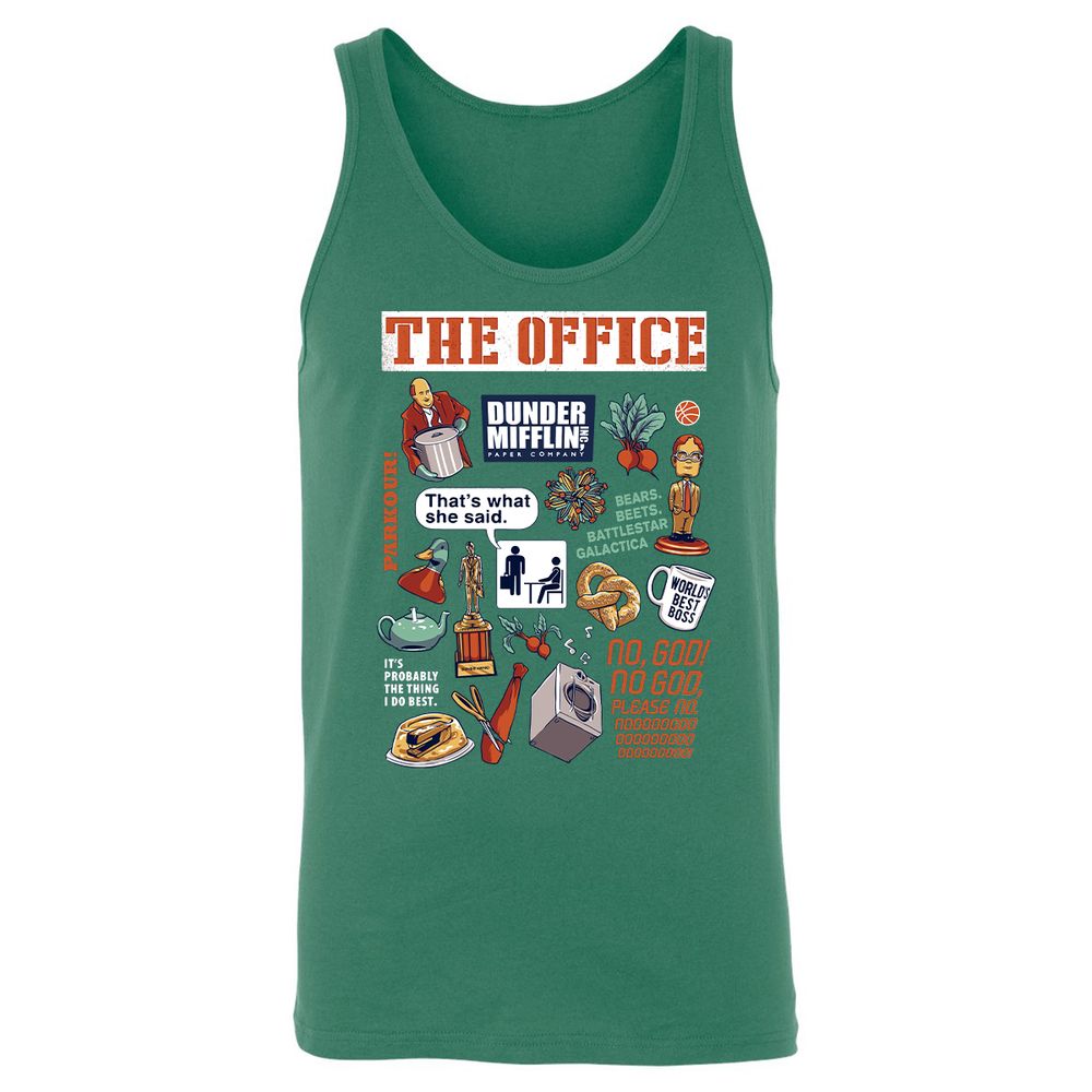 Unisex Jersey Tank - 2VHKHKPK - Kelly - 9