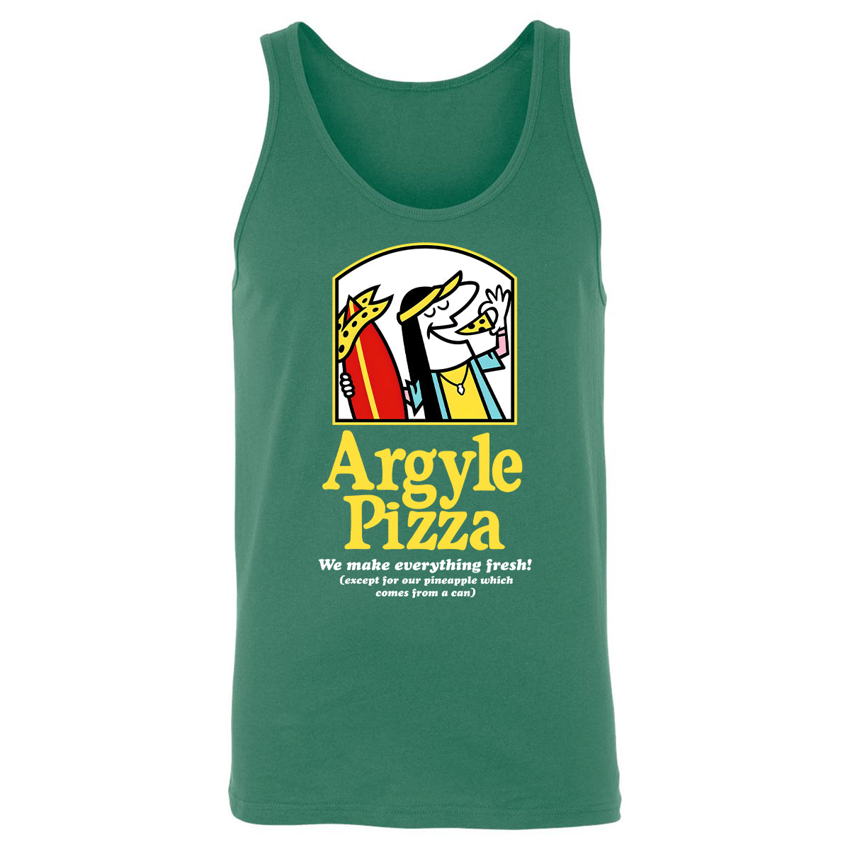 Unisex Jersey Tank - 7G4K4M6L - Kelly - 9