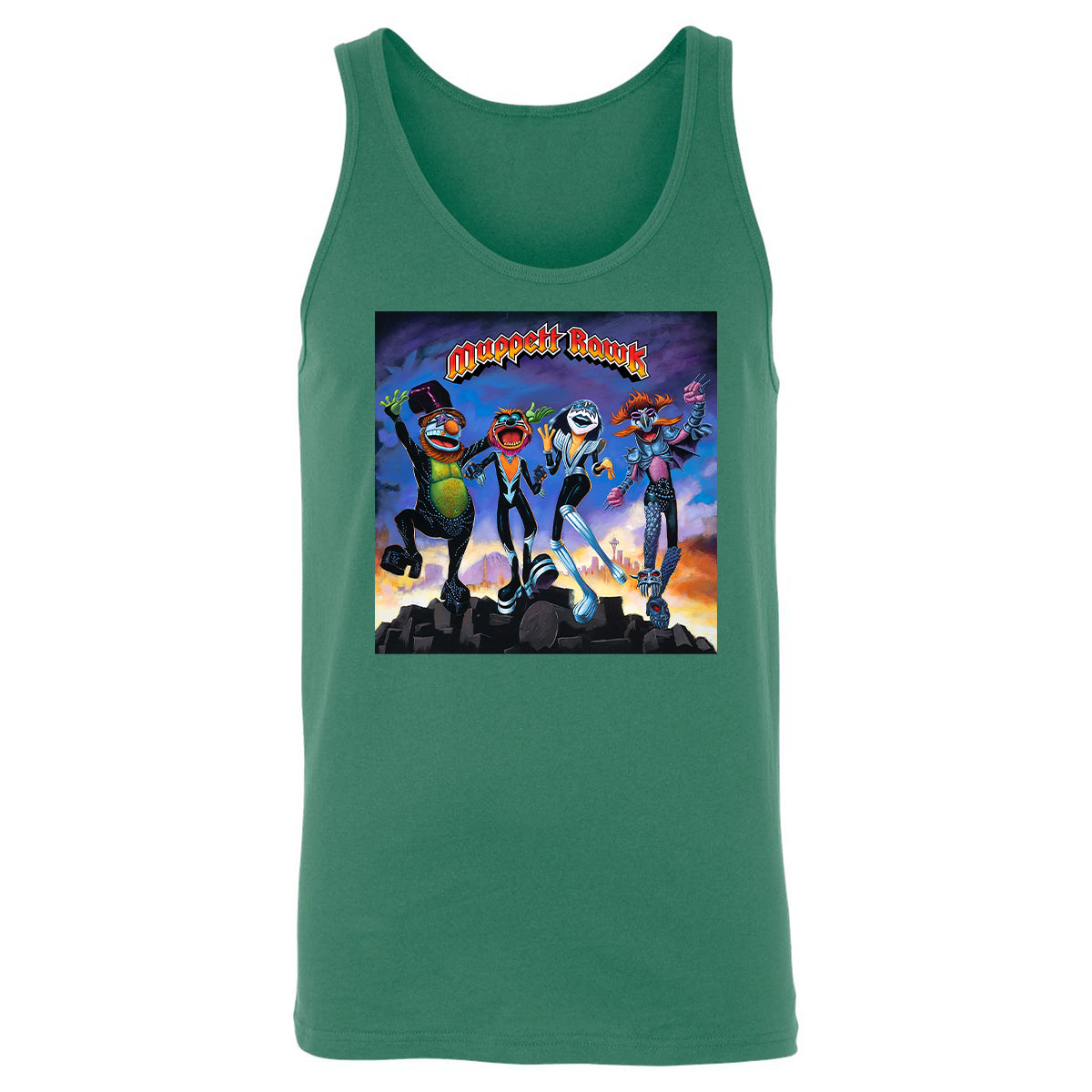 Unisex Jersey Tank - DW2CGFSW - Kelly - 9