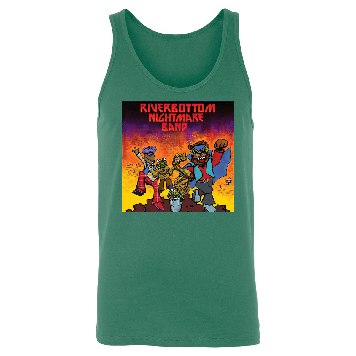 Unisex Jersey Tank - C973VP3C - Kelly - 9