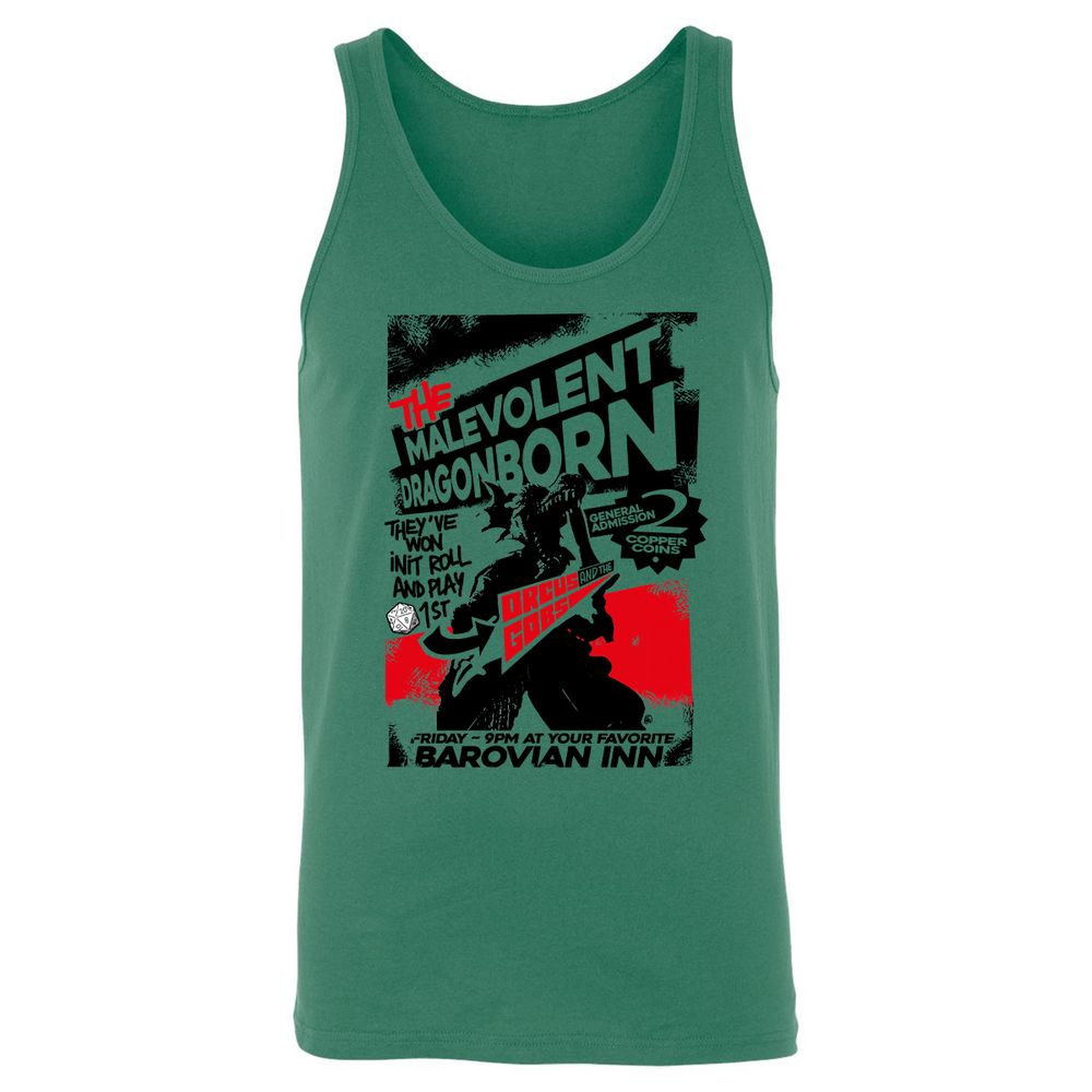 Unisex Jersey Tank - NG3Z82JB - Kelly - 9