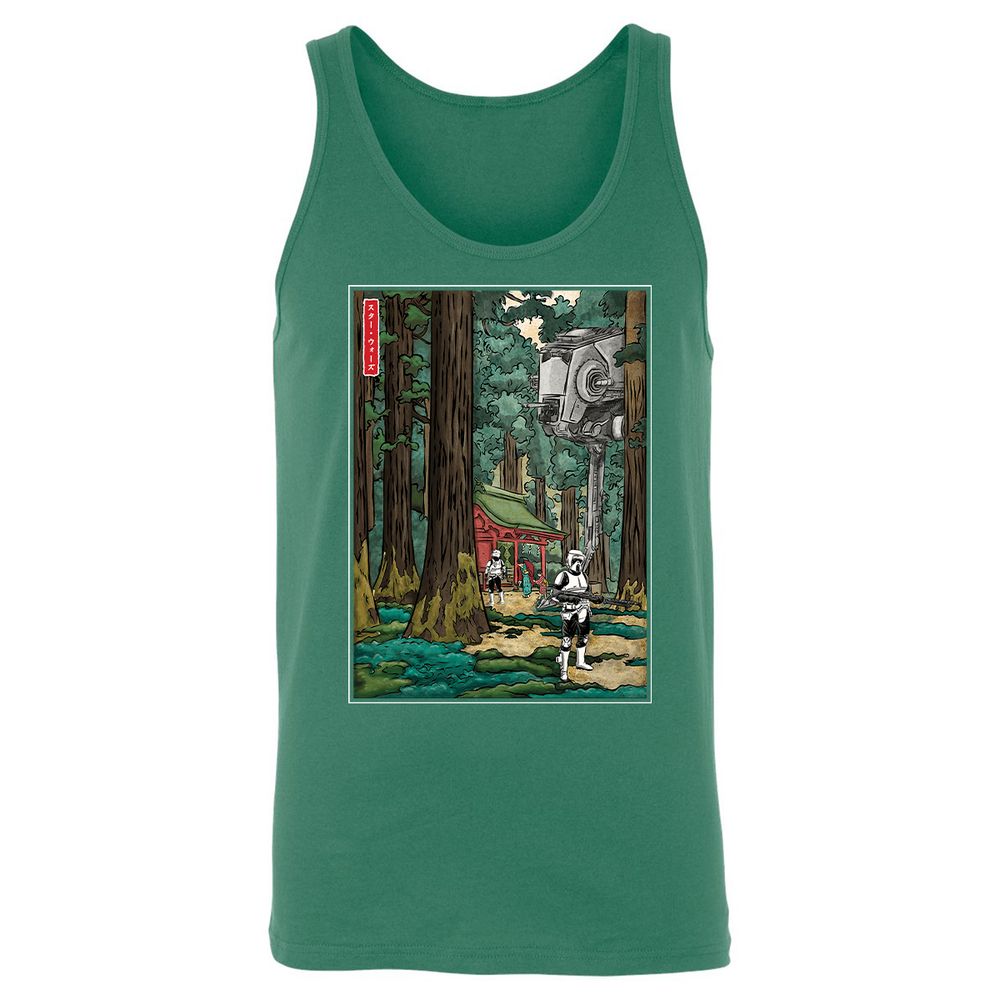 Unisex Jersey Tank - 3LL9RUNS - Kelly - 9