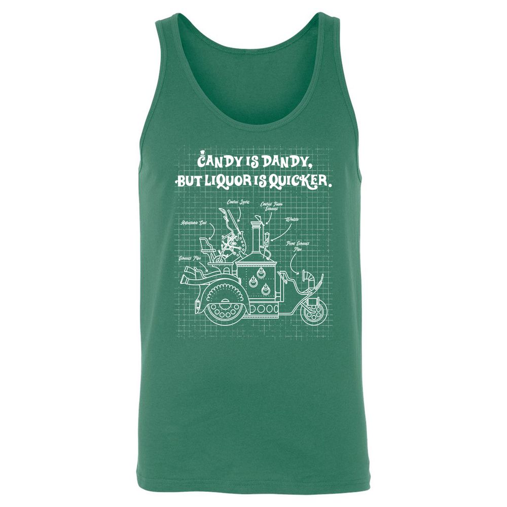 Unisex Jersey Tank - Y3J2E8XR - Kelly - 9