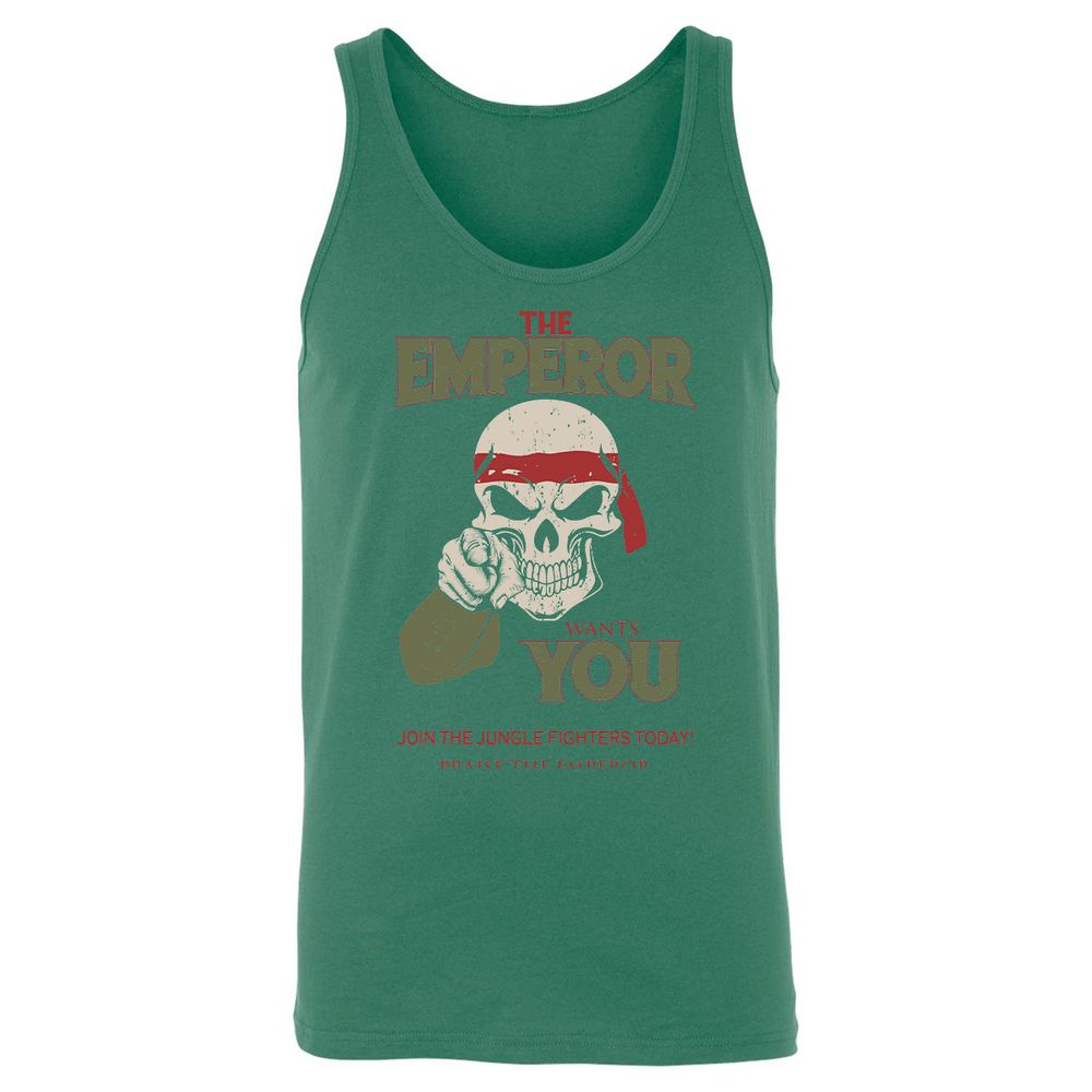 Unisex Jersey Tank - JBHWZM3D - Kelly - 9