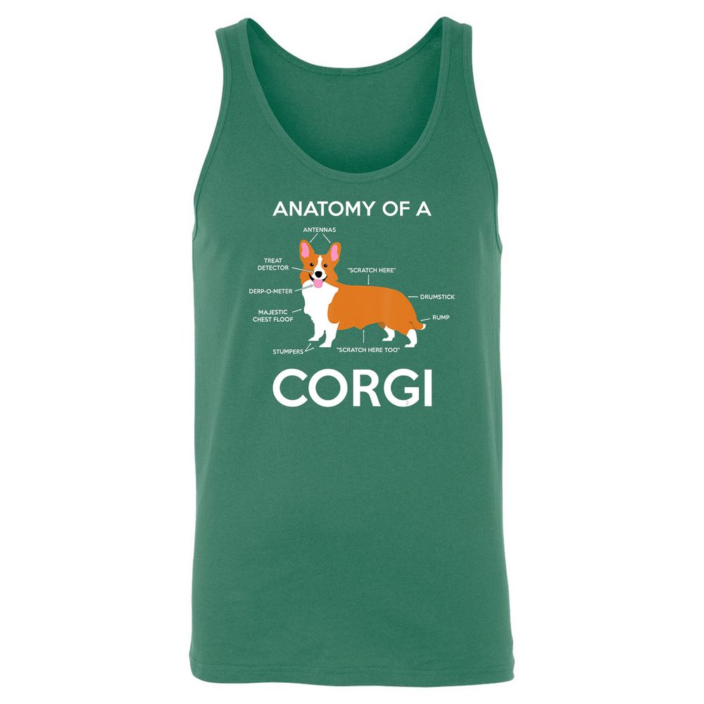 Unisex Jersey Tank - M5T5VR7N - Kelly - 9