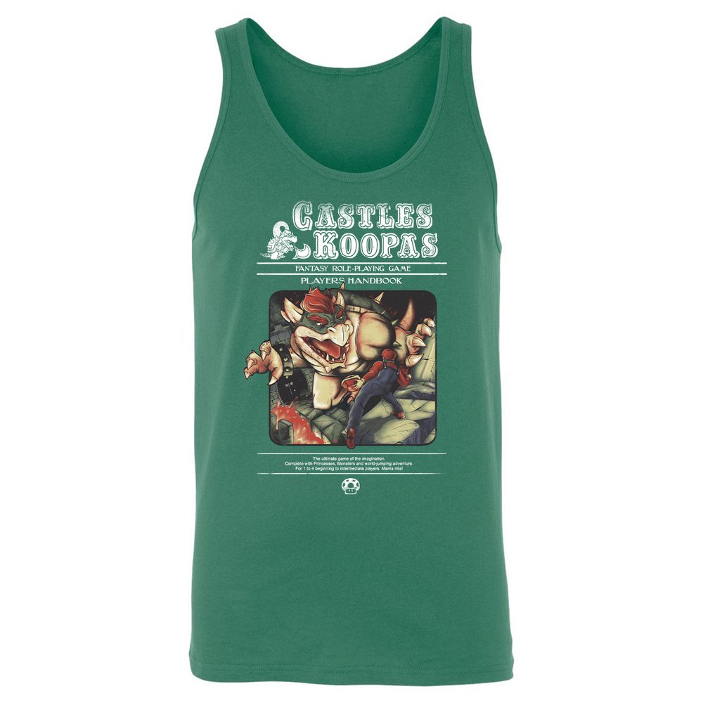 Unisex Jersey Tank - GWDSK33Z - Kelly - 9