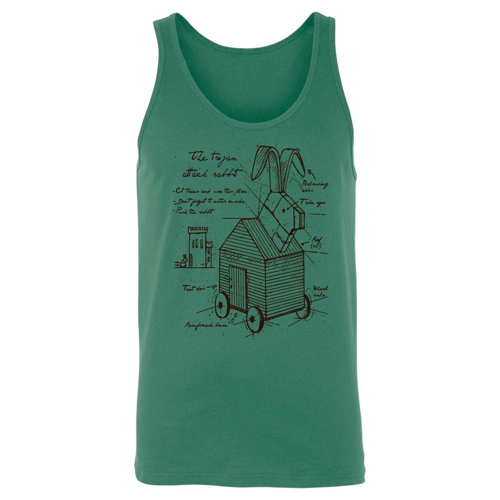 Unisex Jersey Tank - Q7NYSGFQ - Kelly - 9