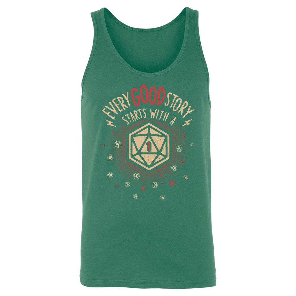 Unisex Jersey Tank - UVMMW9KT - Kelly - 9