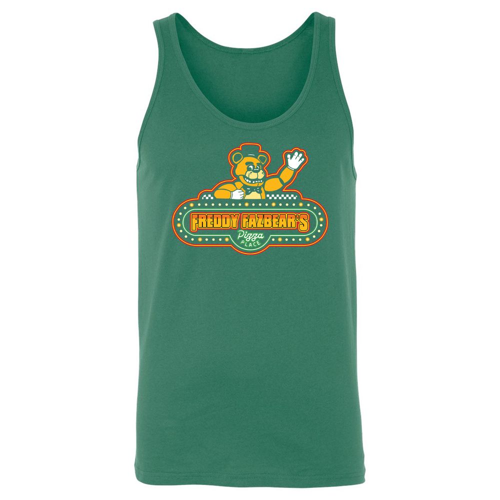 Unisex Jersey Tank - JE816RH7 - Kelly - 9