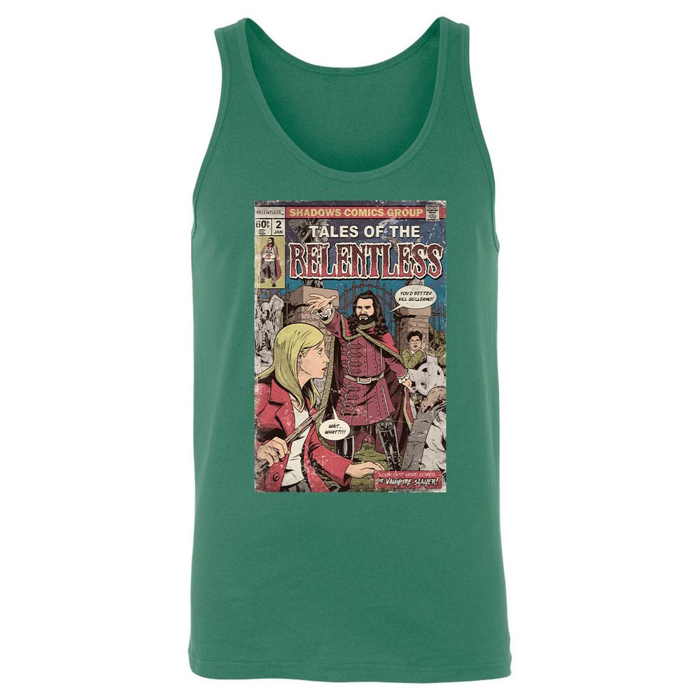 Unisex Jersey Tank - A6E2MA7H - Kelly - 9