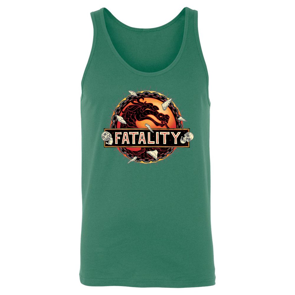 Unisex Jersey Tank - HXC8XFUR - Kelly - 9