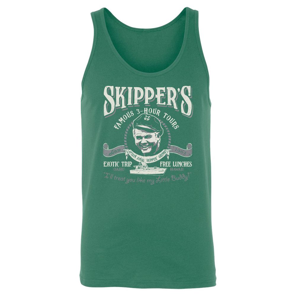 Unisex Jersey Tank - B6FFSBV2 - Kelly - 9