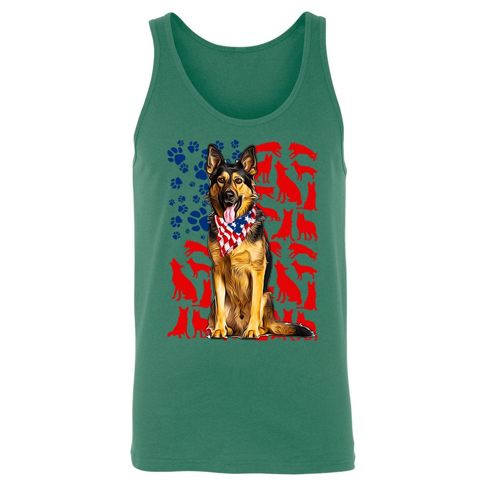 Unisex Jersey Tank - RJ84NLG1 - Kelly - 9