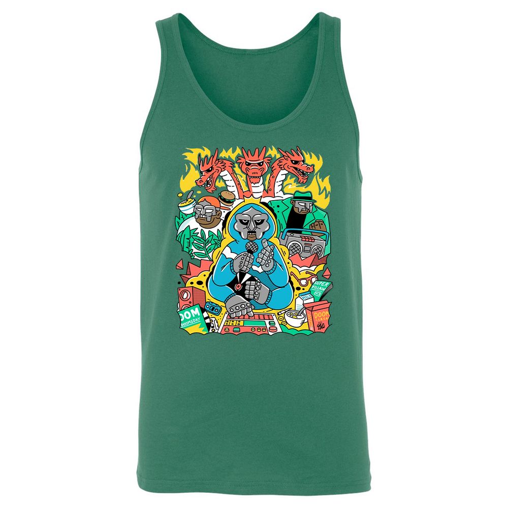 Unisex Jersey Tank - 54YZ39PN - Kelly - 9