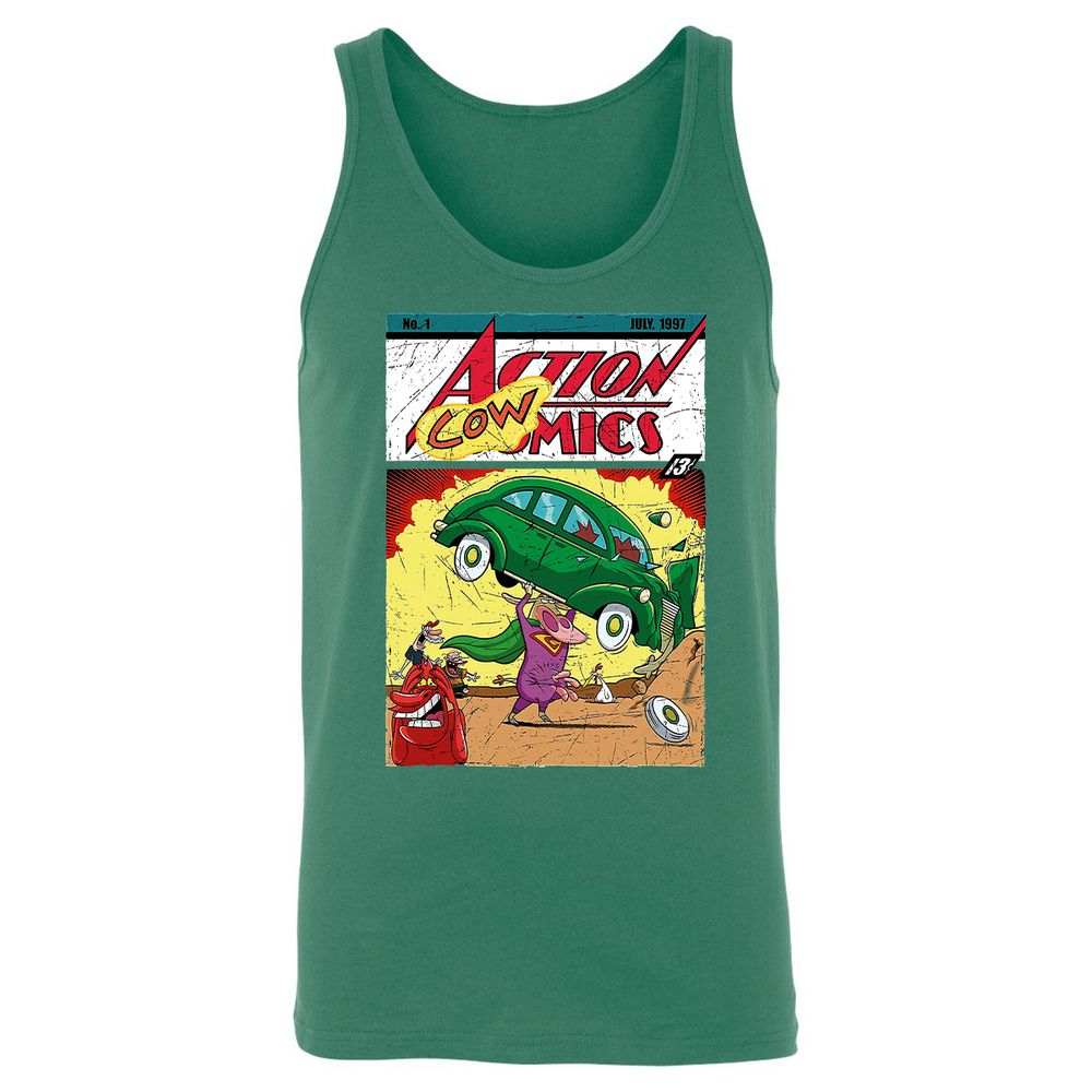 Unisex Jersey Tank - Q8Q82UKQ - Kelly - 9