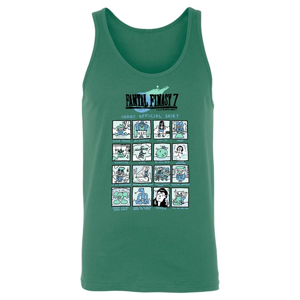 Unisex Jersey Tank - QYC28MB3 - Kelly - 9