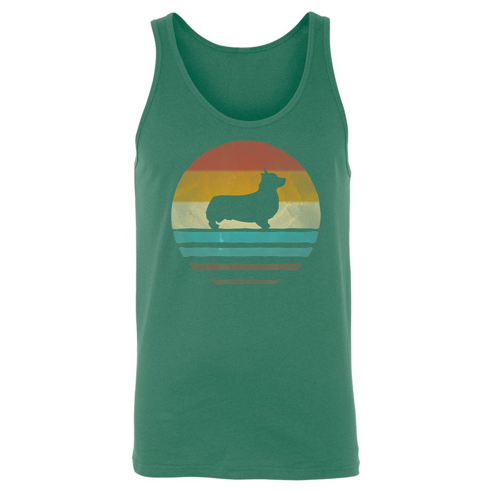 Unisex Jersey Tank - 3SFPAQL4 - Kelly - 9