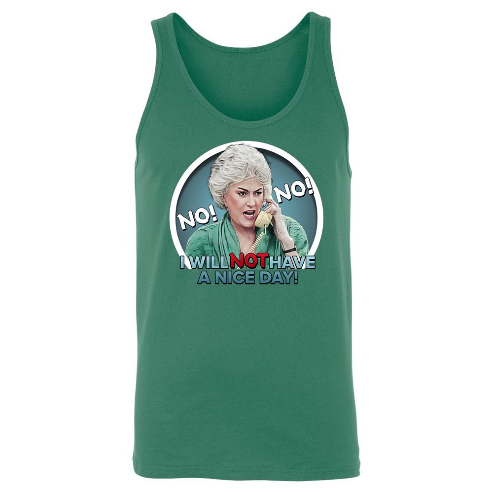 Unisex Jersey Tank - X4L1RA2Q - Kelly - 9