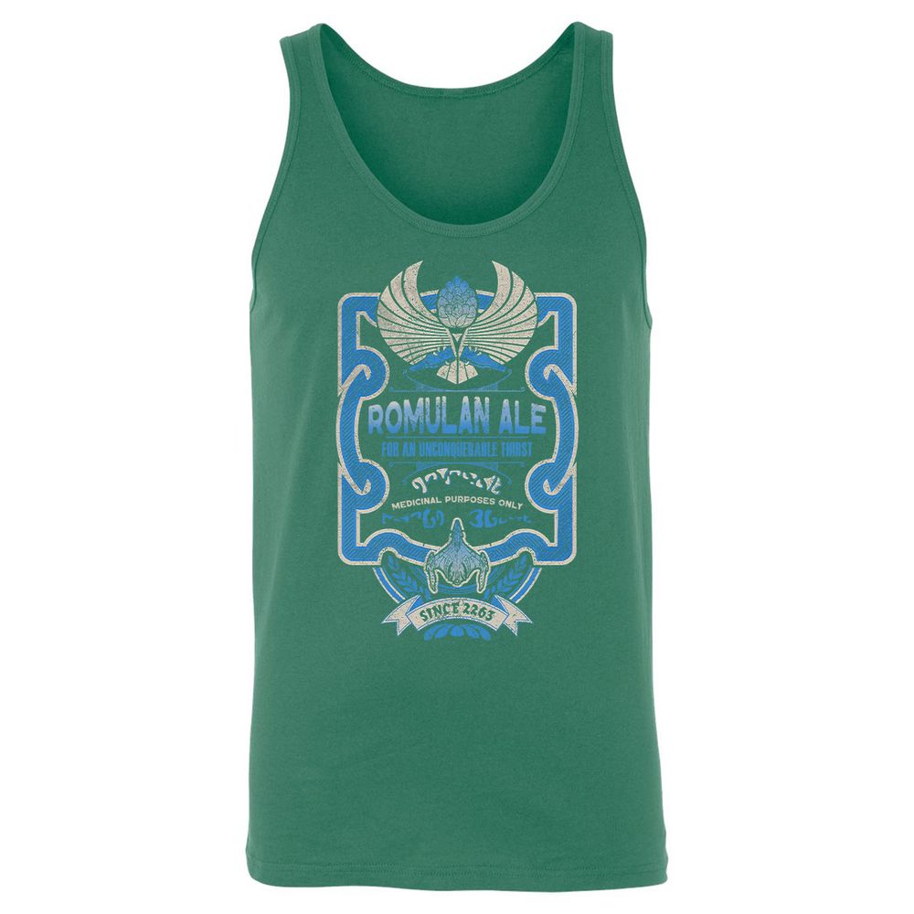 Unisex Jersey Tank - XD3ZT1DJ - Kelly - 9