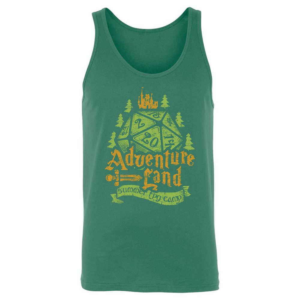Unisex Jersey Tank - JZJTTD88 - Kelly - 9