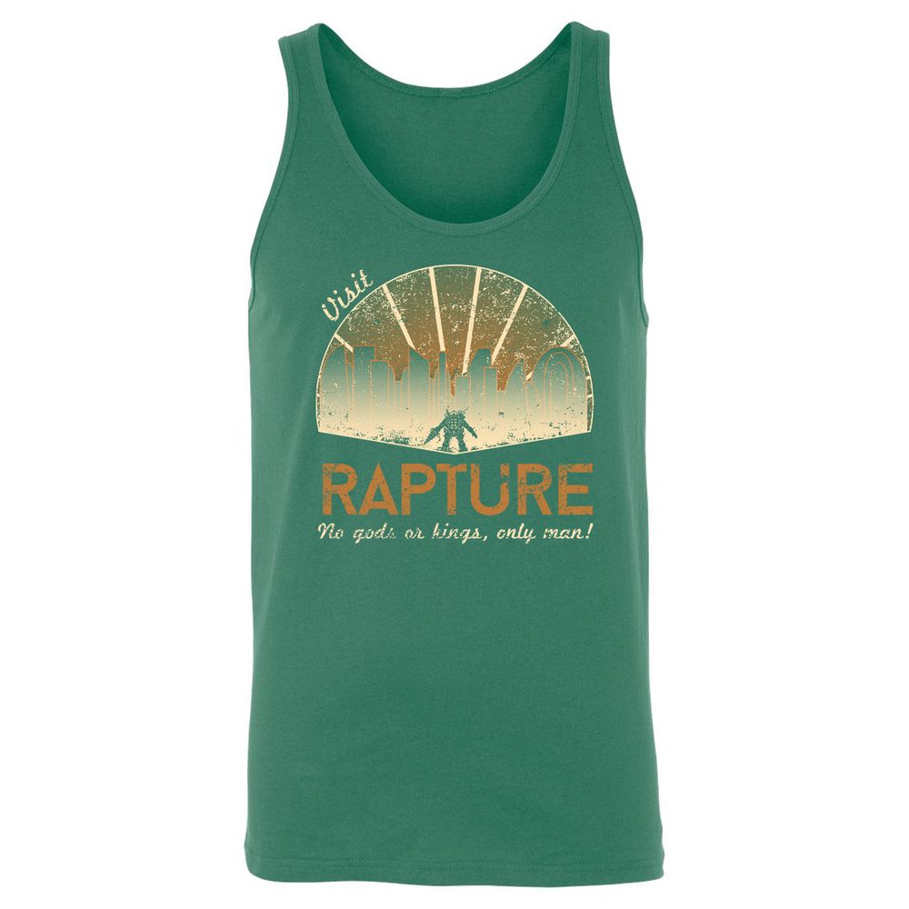 Unisex Jersey Tank - U8F14F5J - Kelly - 9