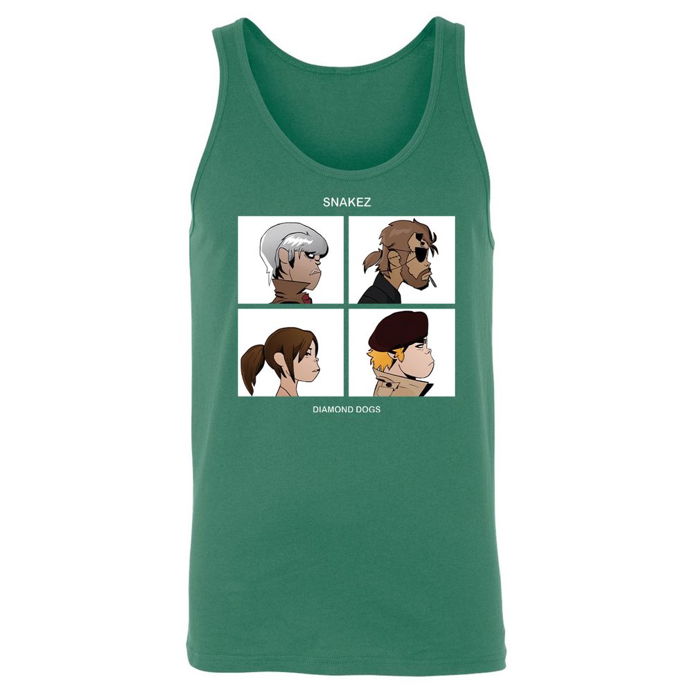 Unisex Jersey Tank - GHDYQ1Y5 - Kelly - 9