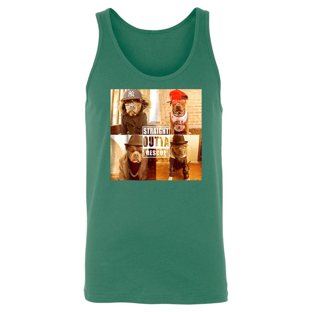 Unisex Jersey Tank - 4G3C7U97 - Kelly - 9