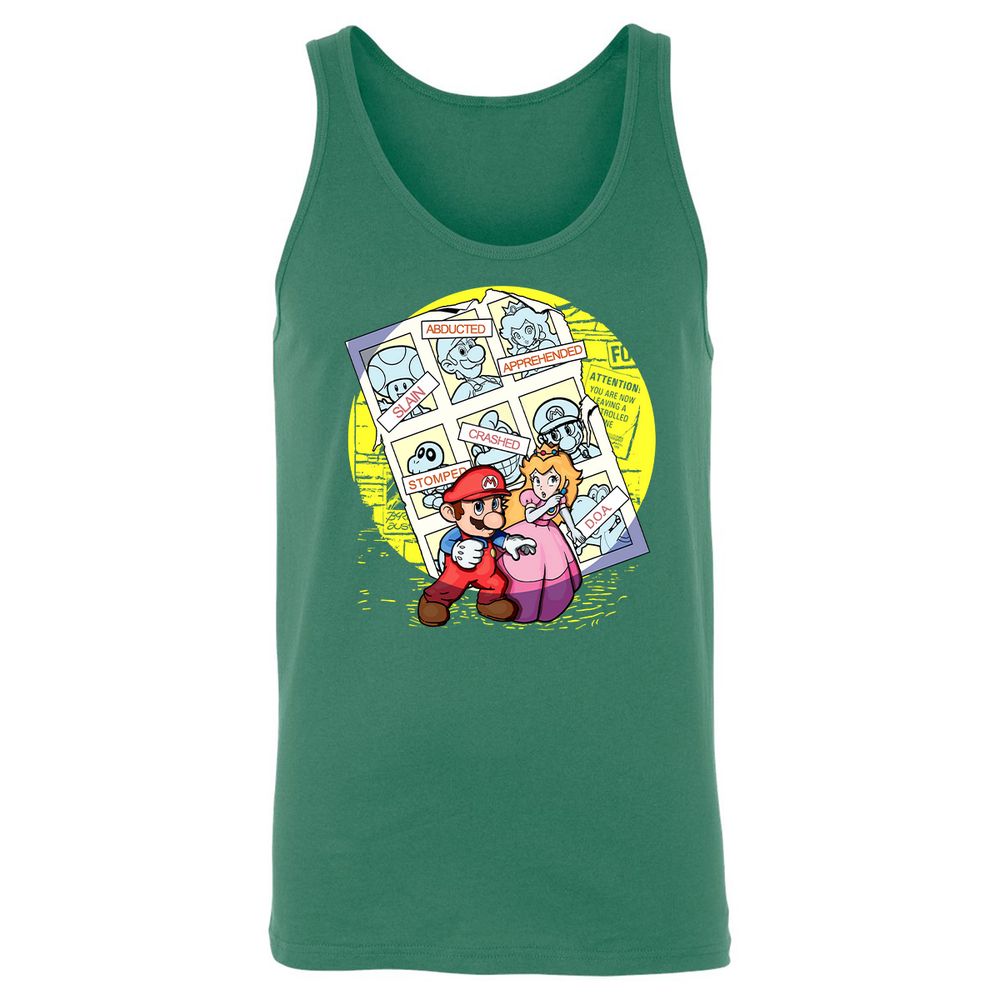 Unisex Jersey Tank - 4GFK8MZU - Kelly - 9