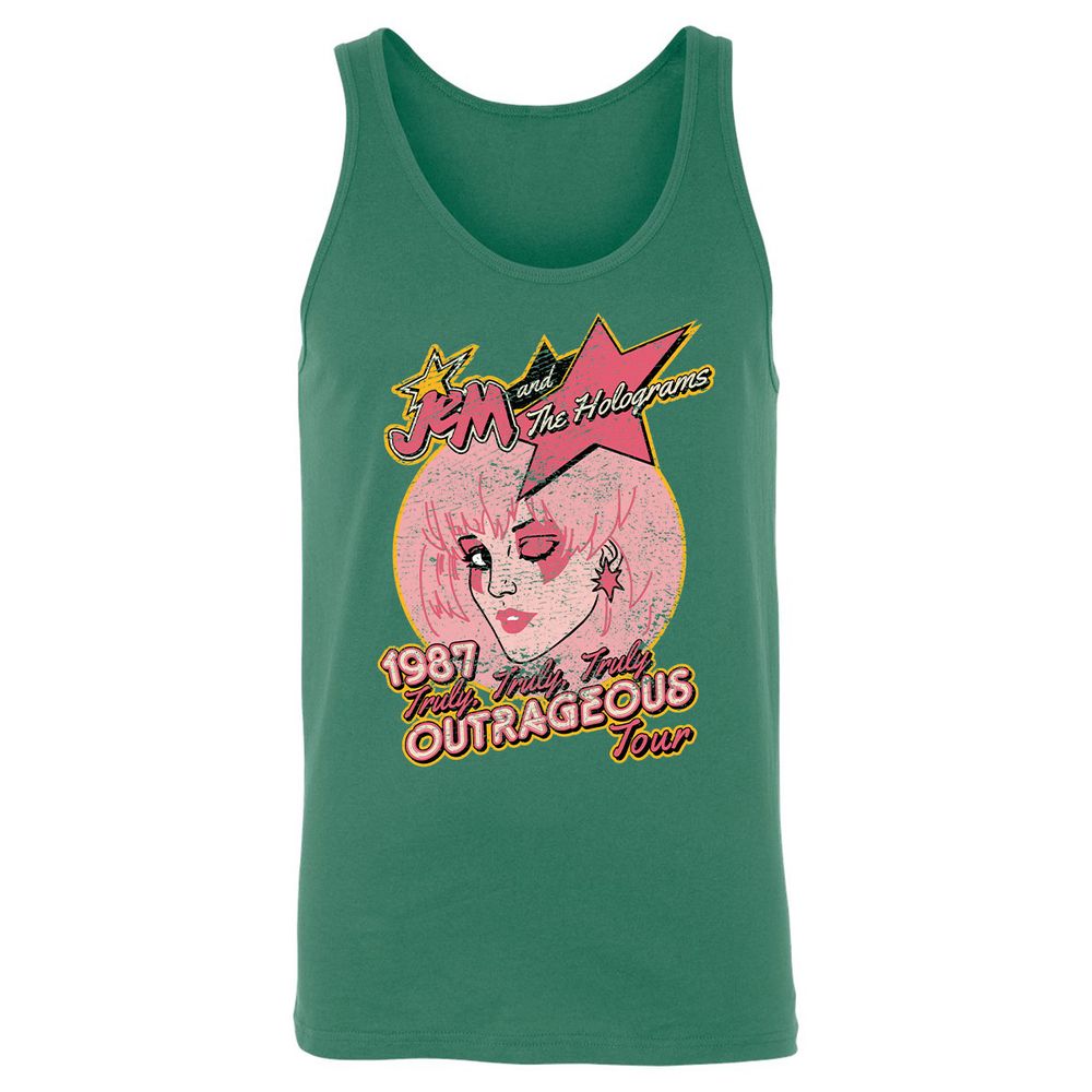 Unisex Jersey Tank - U5EKRC6D - Kelly - 9