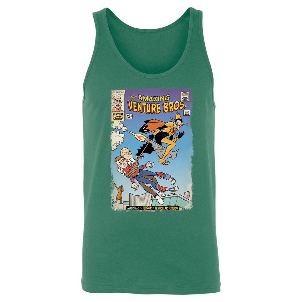 Unisex Jersey Tank - G3STYTEC - Kelly - 9