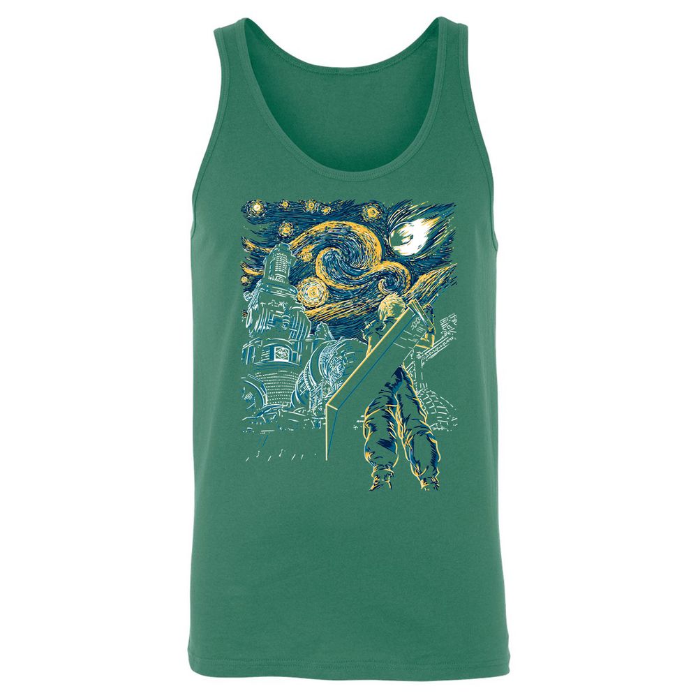 Unisex Jersey Tank - A9F3B4Q6 - Kelly - 9