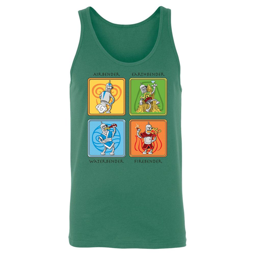 Unisex Jersey Tank - NP3AZH4E - Kelly - 9