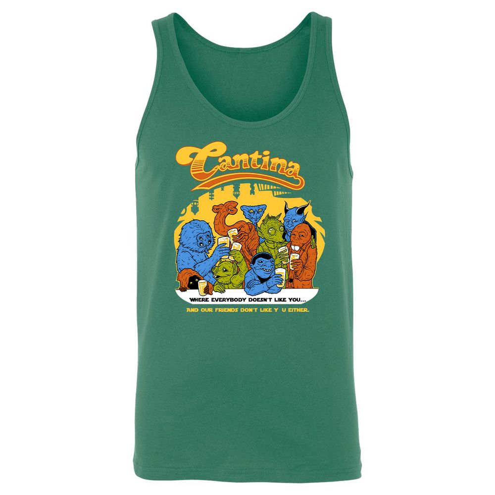 Unisex Jersey Tank - UVEN15DV - Kelly - 9