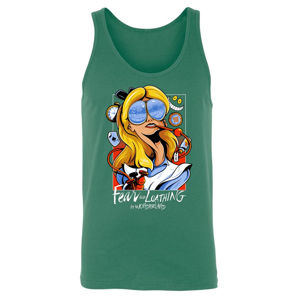 Unisex Jersey Tank - RMU9FNVQ - Kelly - 9