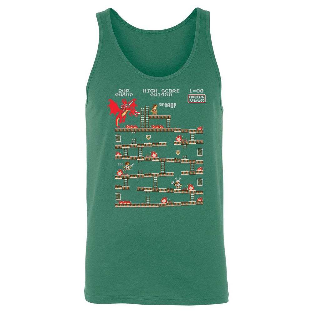 Unisex Jersey Tank - B4NC4TLJ - Kelly - 9
