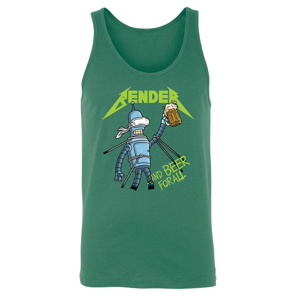 Unisex Jersey Tank - 8VDYQJNN - Kelly - 9