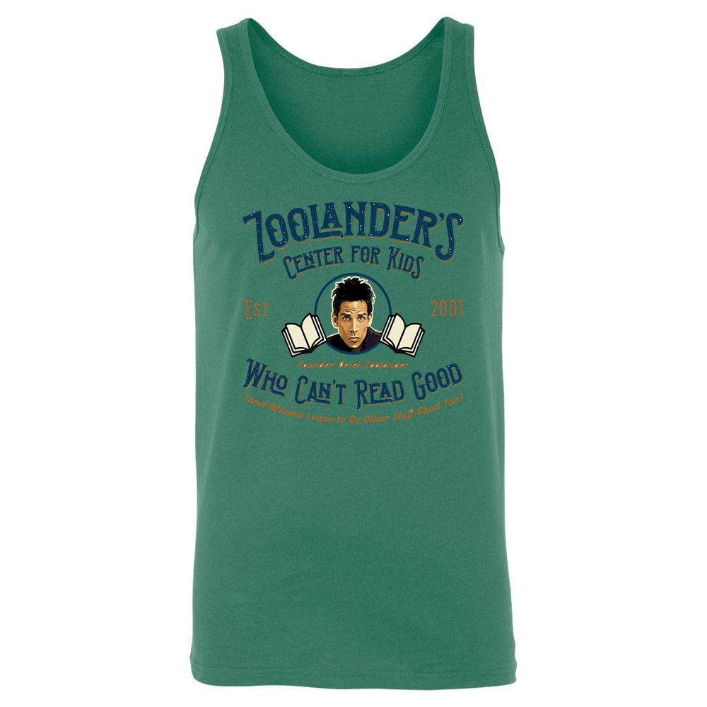 Unisex Jersey Tank - L21ZZRA6 - Kelly - 9
