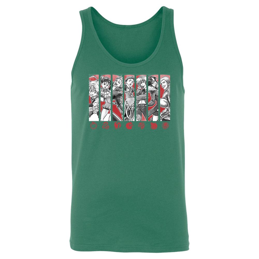 Unisex Jersey Tank - B7HT5QTJ - Kelly - 9