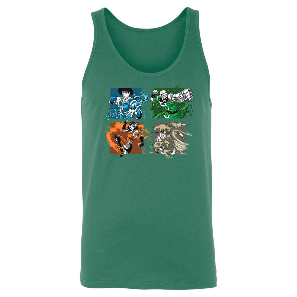 Unisex Jersey Tank - 96LFB2C3 - Kelly - 9