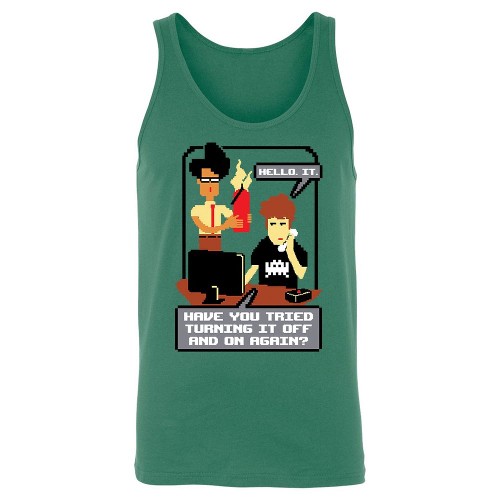 Unisex Jersey Tank - 1PW7NQ77 - Kelly - 9