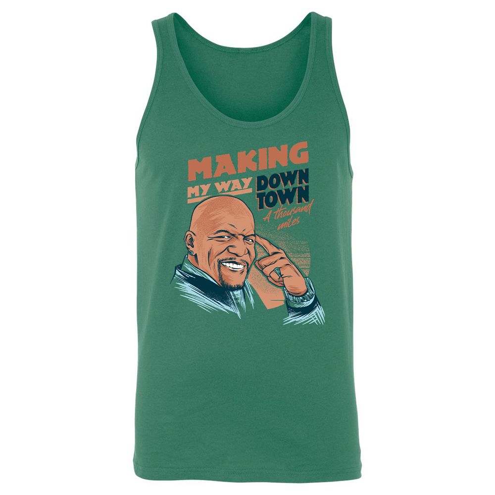 Unisex Jersey Tank - 3SX77QGJ - Kelly - 9