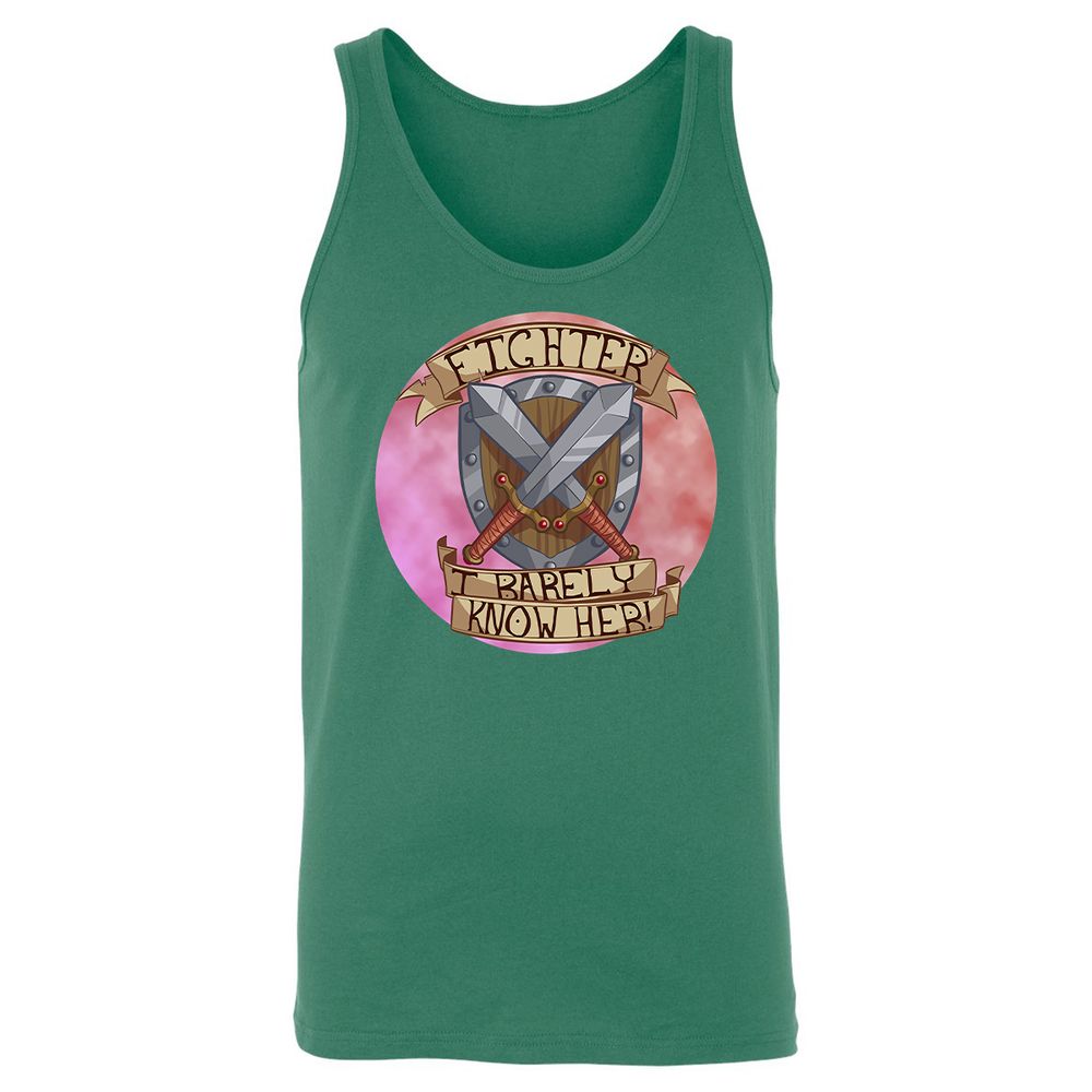 Unisex Jersey Tank - EUEQRYR4 - Kelly - 9