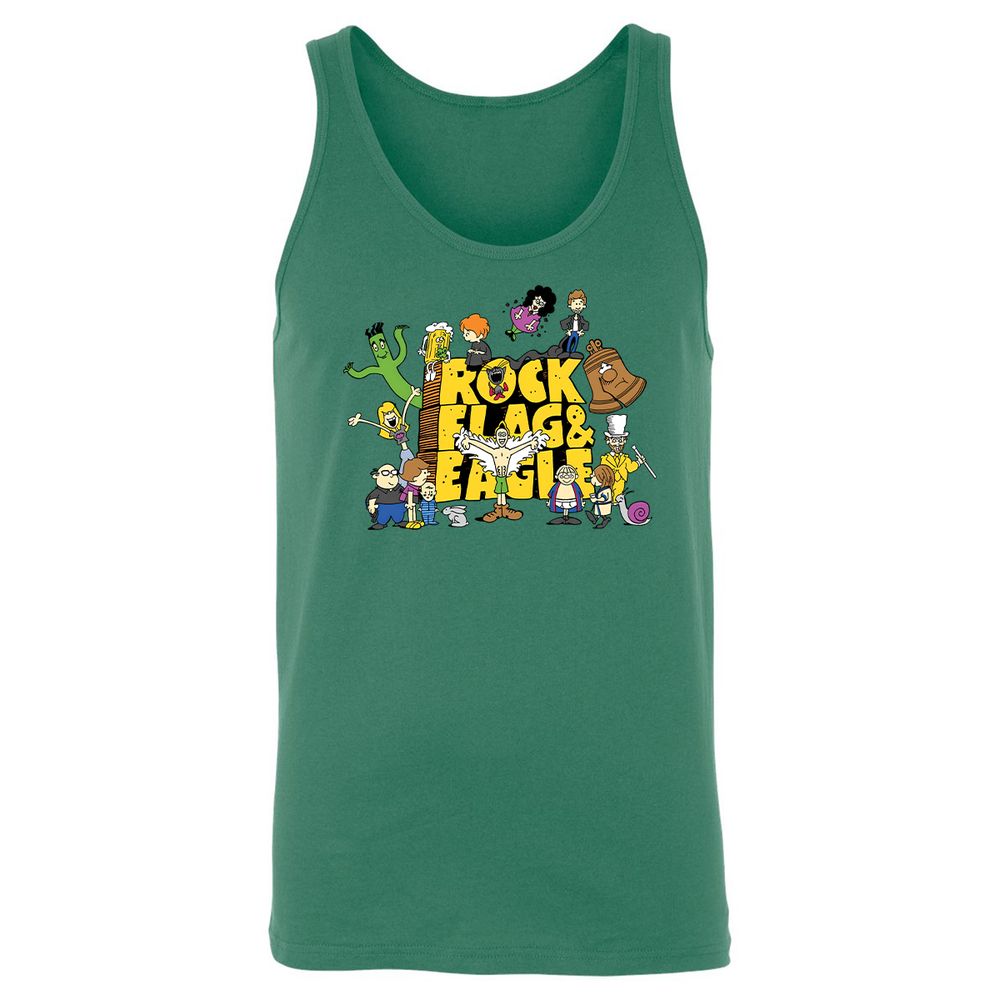 Unisex Jersey Tank - PCD3MAHU - Kelly - 9