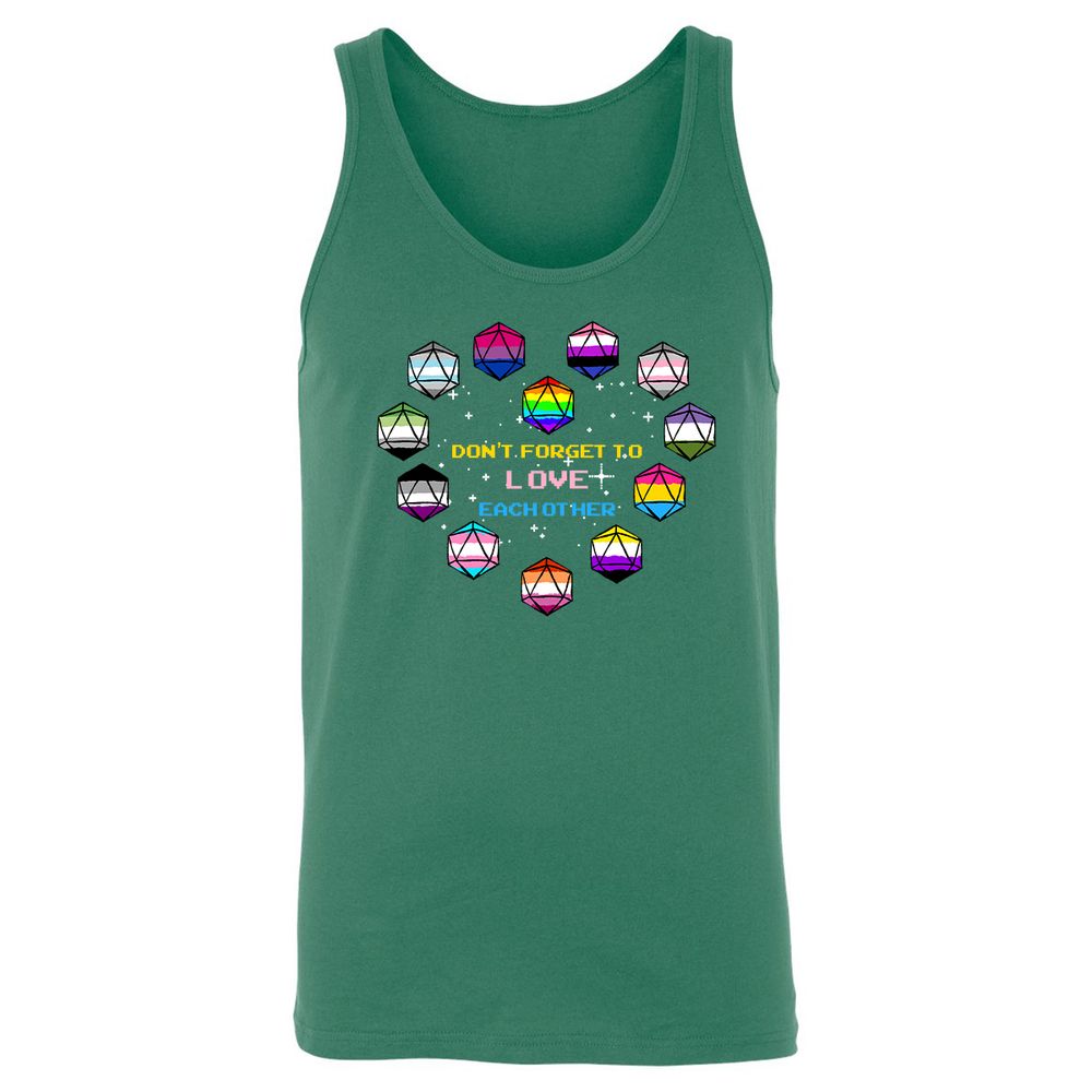 Unisex Jersey Tank - 2E1R5QTQ - Kelly - 9
