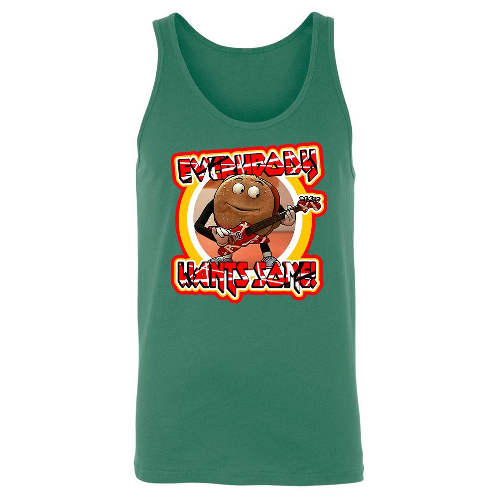 Unisex Jersey Tank - R6UYMU96 - Kelly - 9
